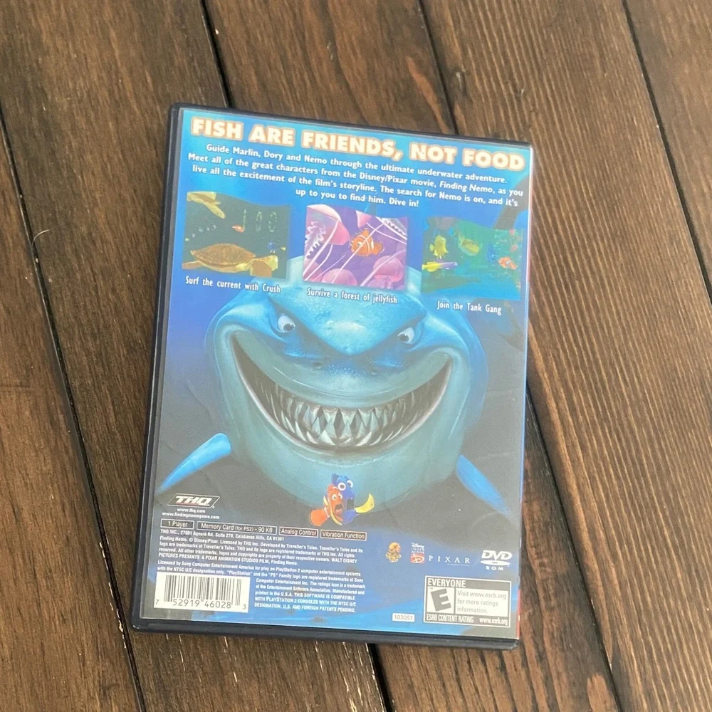 Finding Nemo (Sony PlayStation 2, 2003) game